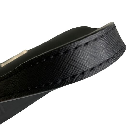 Kate Spade Black Leather Mini Flap Satchel/ Crossbody - Picture 9 of 13